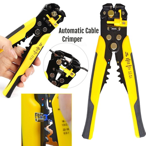 Safekom Electrical Terminal Wire Cutter 5 in 1 Multifunctional Heavy