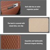 Upgraded Car Center Console Cover, Microfiber Leather Car Armrest Cover