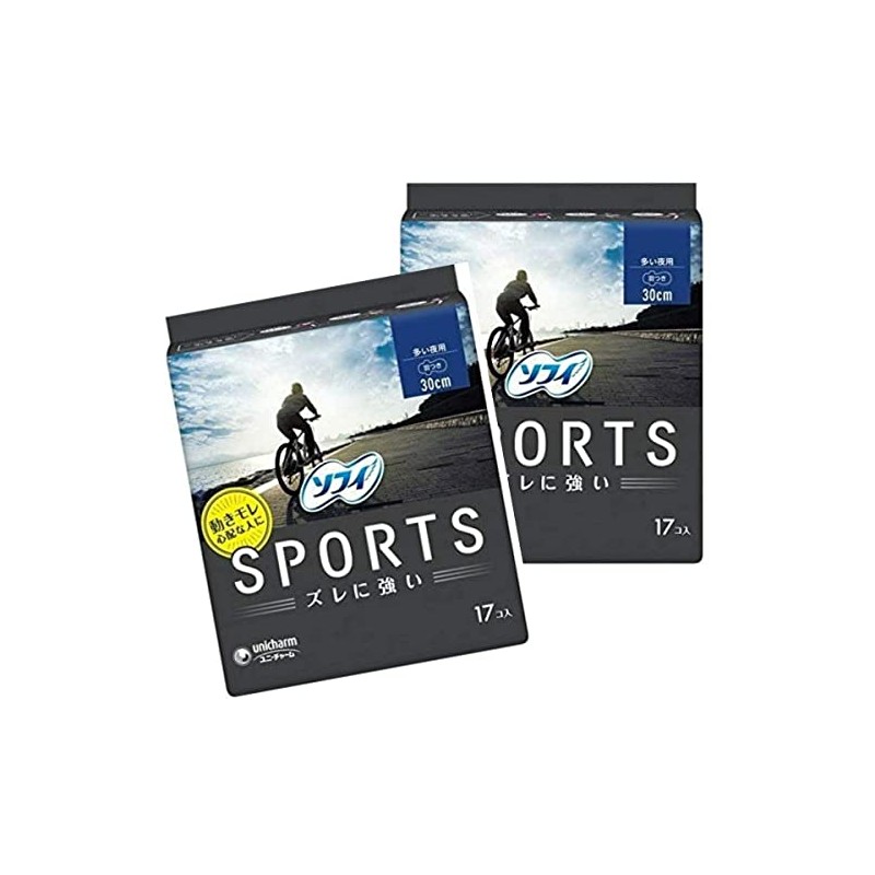 Sofy Sports Napkins, Shift-Resistant, For Heavy Nights, With Wings, 11.8