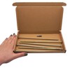 (Pack of 6 pcs) Galvanized Steel 6.0 x 200 mm
