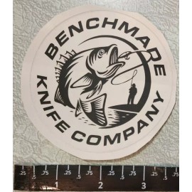 Benchmade #7 - Benchmade Into the Wild Below Fishing Series Vinyl Decal Sticker Shot Show