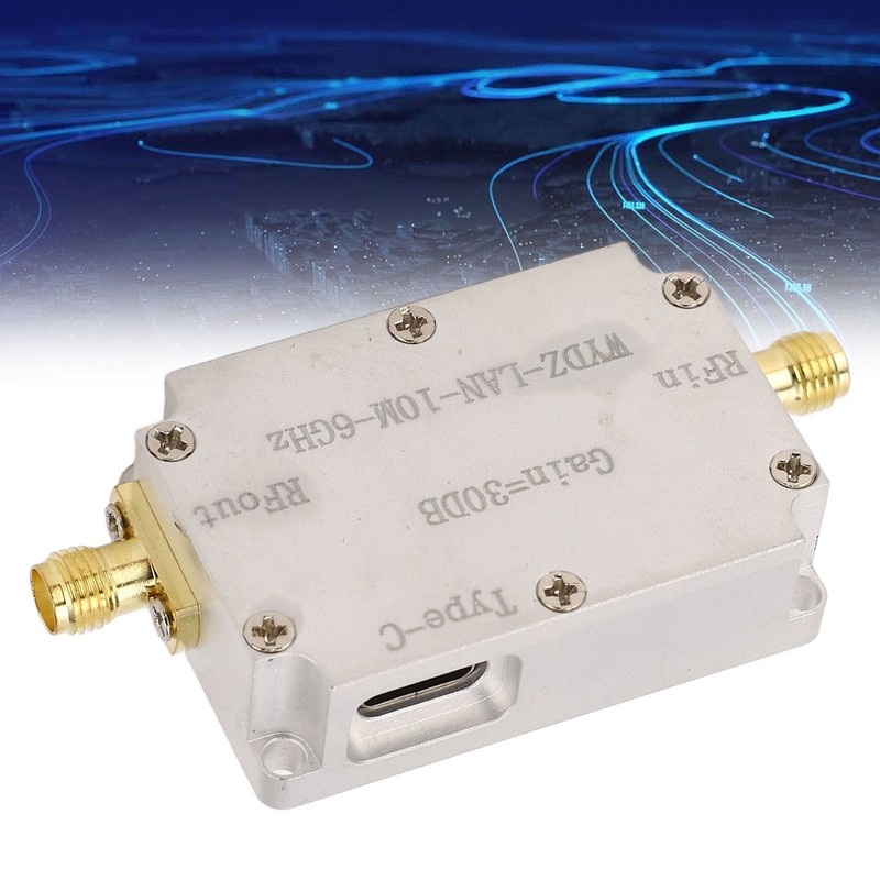 RF WideBand Amplifier Low Noise Amplifier LNA 10M‑6Ghz High Gain
