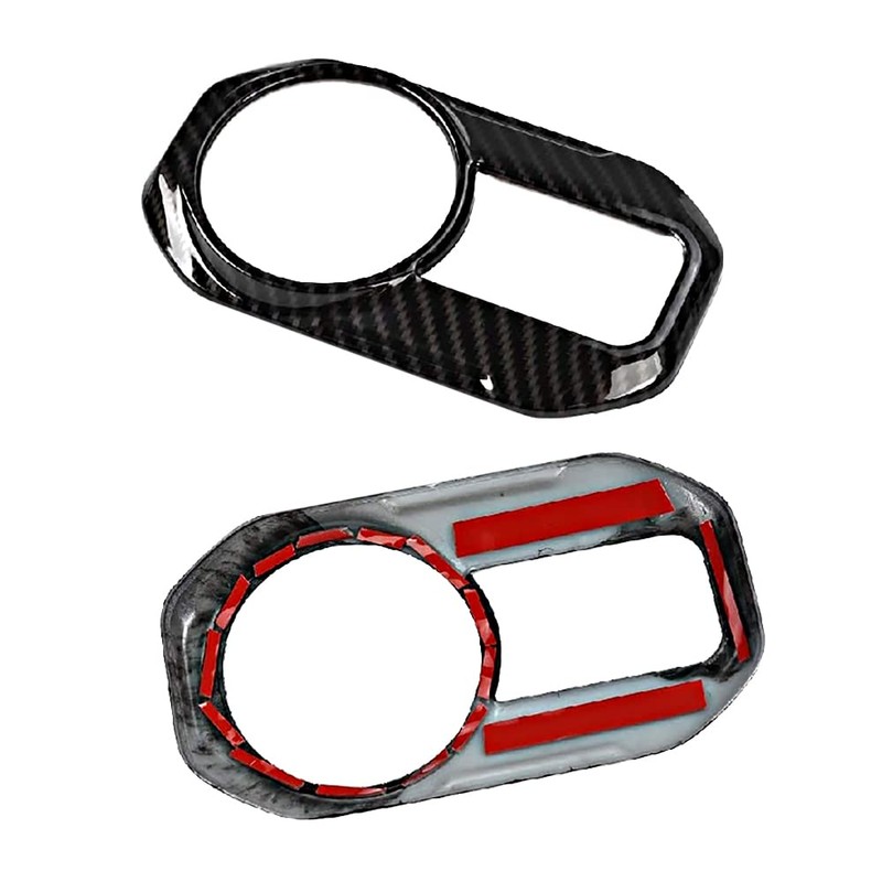 Riloer Car Interior Modification Headlight Bulb Switch Cover Trim for