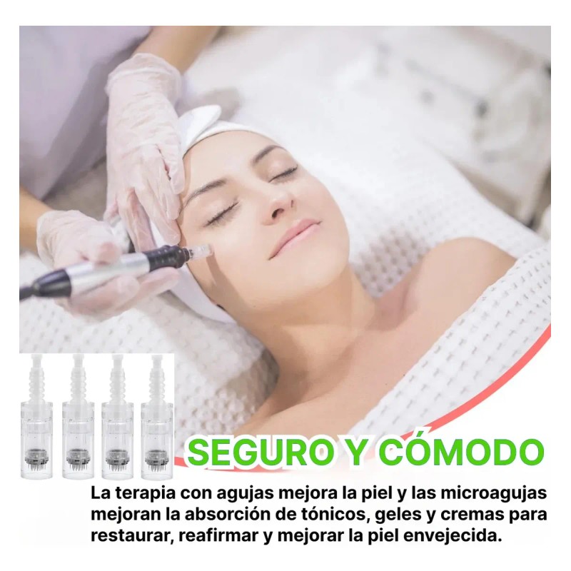 30 Cartuchos Para Dermapen, Dr. Pen 12, 36, 42, Nano