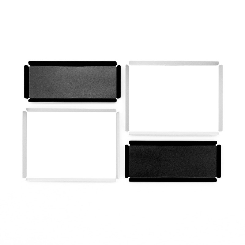 PROGETTO 2.70 Aluminum Tray, A6 Silver