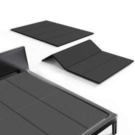 Imperius Folding Spring Box,Breathable, Noise Minimizing,Large Double Bed 10mm Bunkie Board, Twin Size 38x75''