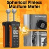 BTMETER Wood Moisture Meter - Pinless Moisture Detector Measur Depth