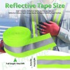 Modixun 5cm x 18m Reflective Tape for Clothing, High Visibility