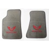 AFM NEW! Carpet Floor Mats Gray 1970-1981 PONTIAC FIREBIRD Embroidered