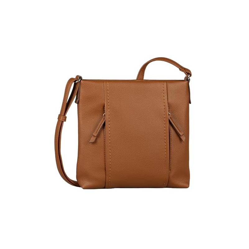 TOM TAILOR Beca Women's Shoulder Bag Crossbody Bag Medium, cognac
