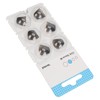 6pcs Silicone Click Sleeve Accessory Protect Ears Washable Sound Amplifier