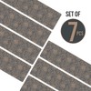 Set of 7 Stair Treads Ultra-Thin with Non Slip Rubber