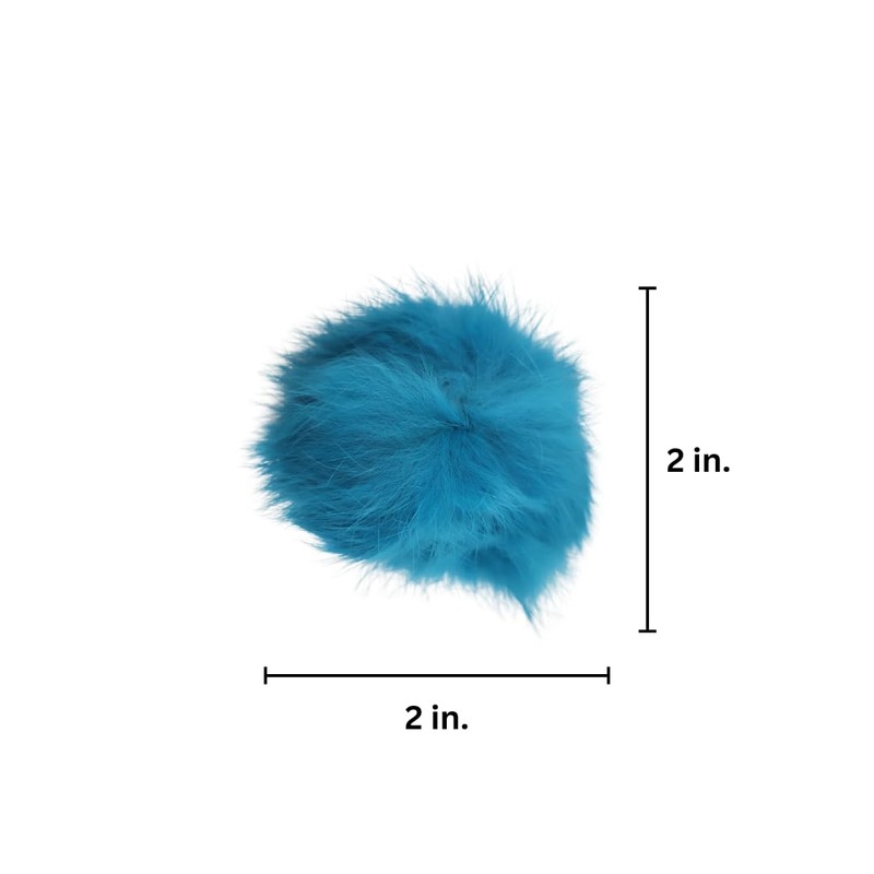 3 Count of Bat Arounds: Fur Ball Cat Toy from