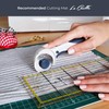 x10 Rotary Cutter Blades 45 mm Straight Lines, Compatible with