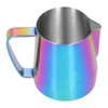 Stainless Steel Milk Frothing Pitcher Pointed Mouth Coffee Frother Cup