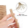 Natural Jute Rope Hemp Rope (3/8 in x 165 ft)