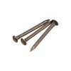 sourcing map Pack of 50 Small Brass Nails 1.2 x