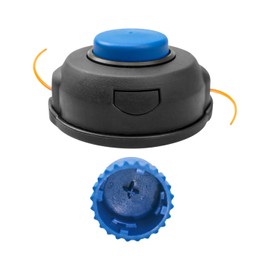 128LD T25 Trimmer Head with 2 Pcs Bump Knob Fit for Husqvarna Weed Eater 128LD 223L 322L 125L 128L 128R 128RJ 122L 125C Poulan Trimmer Line Head Jonsered Brushcutter Replace 537338306 966674401