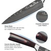 Howashin 3Pcs Knife Set Professional Kitchen Knife Set Stainless Steel
