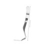 SAFIGLE Precision Lash Cluster Tweezers with Built Comb Stainless Steel