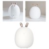 Silicone Night Light USB Rechargeable LED Light Source Cute Rabbit
