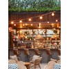 Brightown Outdoor String Lights 29 Feet G40 LED Patio Lights,