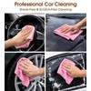 KitchLife Microfiber Cleaning Cloth Roll, 100 Pack - Tear-Away Microfiber