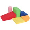 JungleDove 6-Piece Set Baby Foam Climbing Blocks for Toddlers -