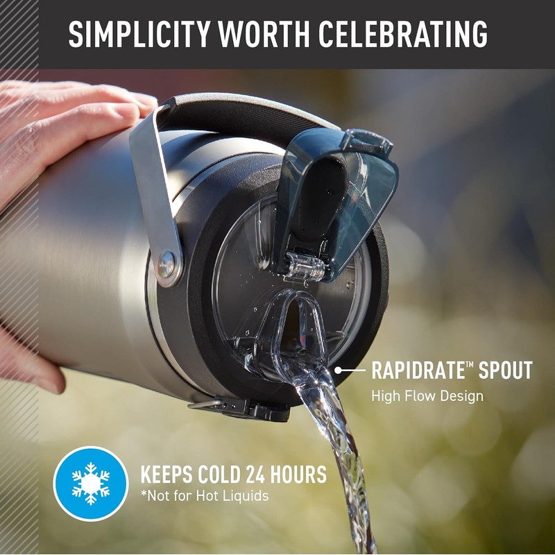 THERMOS ICON SERIES, botella de agua de acero inoxidable con