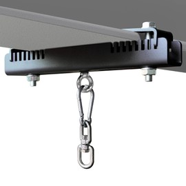 YZZHAJ Heavy Duty Beam Clamp Hanger Mount,Heavy Bag Mount 360° Rotation Suitable for I or H Beam Clamps and Hangers Punching Bag Hanger for Boxing Muay Thai Training,Aerial Yoga Swing & Hammock