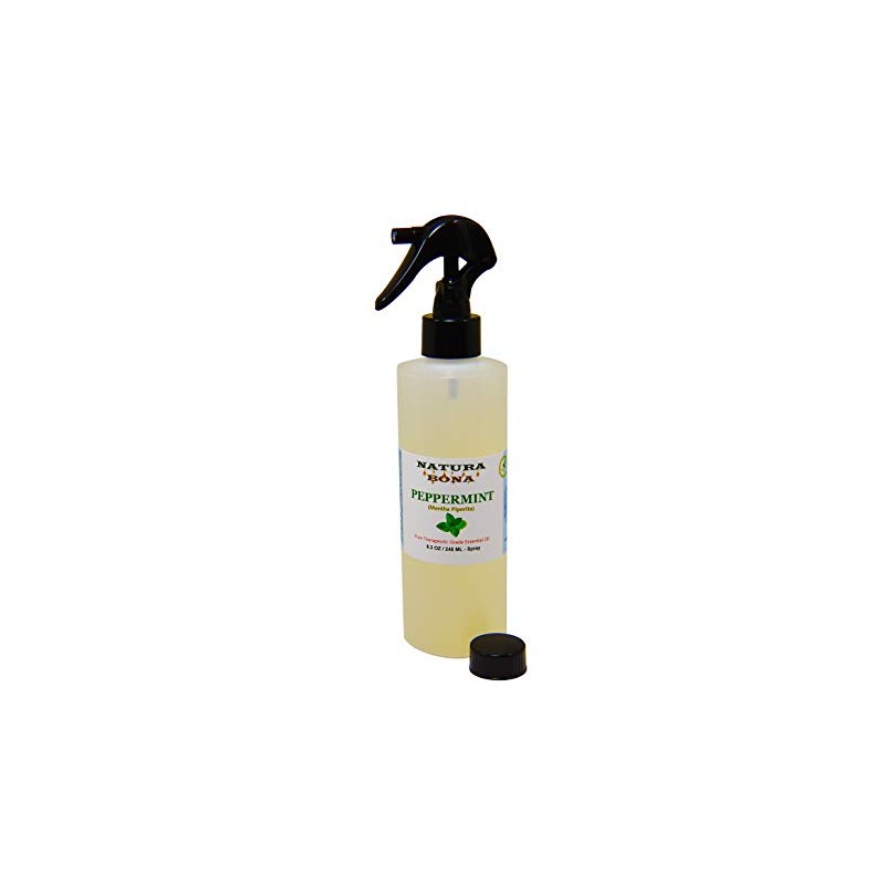 Natura Bona Peppermint Essential Oil Spray - 100% Pure All