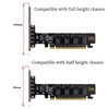 PH49 PCIe4.0 X16 to 4-Port U.2 NVME SFF-8643 SFF-8639 Expansion