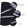DOITOOL 3pcs Stainless Steel Stamp Nipper Tweezers Lightweight Precision Tools