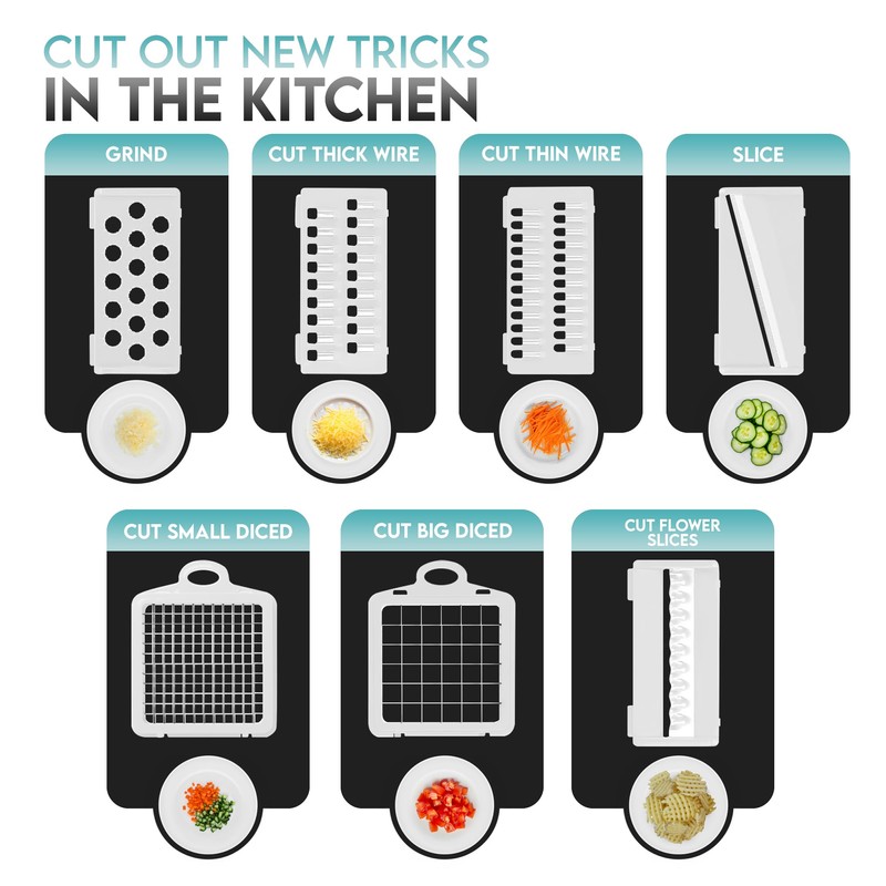 Vegetable and Fruit Chopper with Container