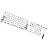 Keycaps PBT 5Sided Sublimation 110 Keys Keyboard Caps for Mechanical