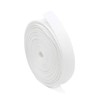1.9cm Cotton Twill Tape - White - By Yard