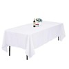 Kapwall White Tablecloth - 60" x 84"