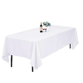 Kapwall White Tablecloth - 60" x 84"