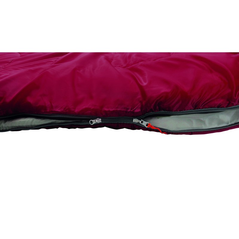 Easy Camp Unisex-Youth Cosmos Jr. Sleeping Bag, Red, One Size
