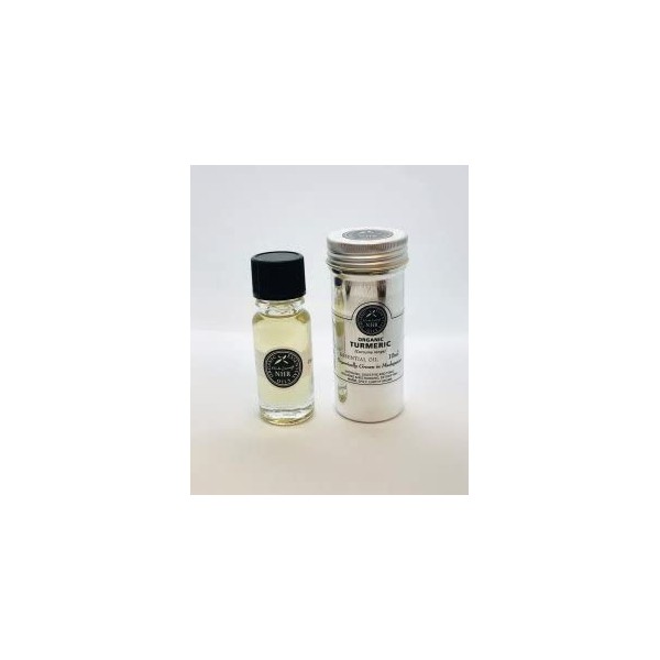 Organic Turmeric Essential Oil (Curcuma longa) (250ml) by NHR Organic