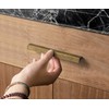 Goo-Ki Cabinet Handles 12 PCS - Antique Brass Drawer Pulls