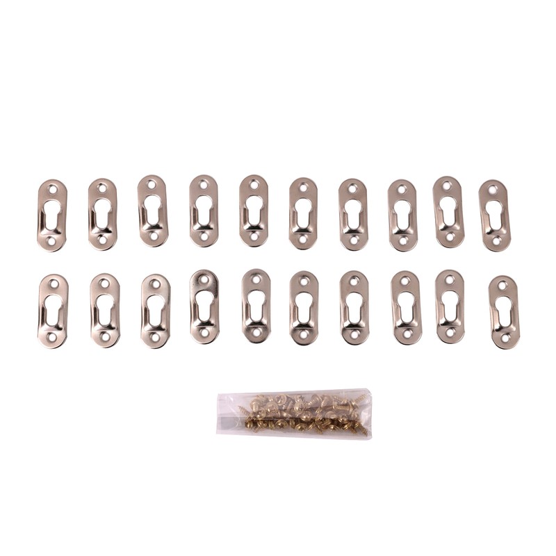 20x Picture Photo Frame Hanging Hooks Hangers Wall Bracket Hanger