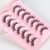 Lashes Natural Cat Eye Lashes Wispy Eyelashes 15mm False Eyelashes
