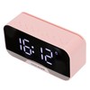 D‑88 Multifunctional Bluetooth Clock Speaker Portable Dual Alarm Clock Function