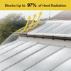 fowong Double Reflective Insulation Roll, Window Insulation for Summer Heat,