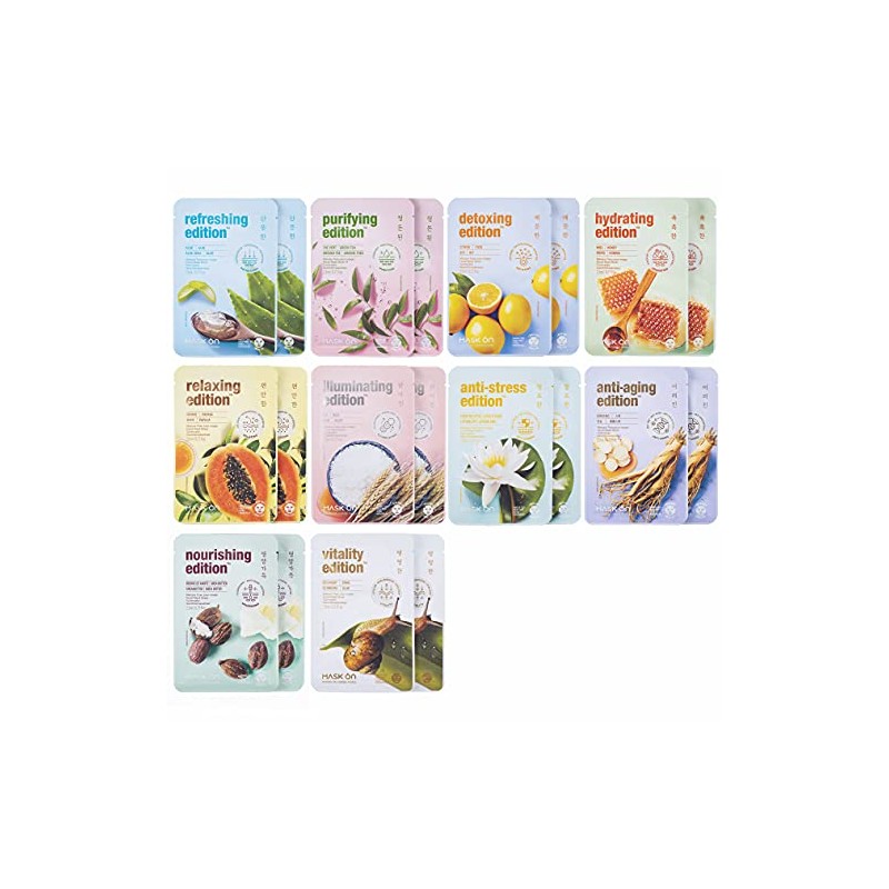 Mask On Facial Mask - Pack of 20