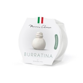 Mamma's Burratina Mozzarella & Cream Fresh Italian Cheese Knotted - 8 oz / 227 g - GUARANTEED OVERNIGHT