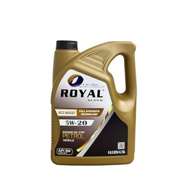 Royal Super 5W-20 Full Synthetic Engine Oil for Petrol Vehicles, API SN, 5 Quarts (5USQTS (4.73ltr))