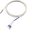 RTD Pt100 Temperature Sensor Probe, Jaybva Waterproof Stainless Steel Thermistor