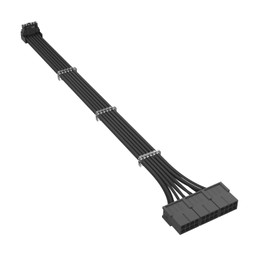 Sirlyr 12vhpwr Cable,16Pin GPU Cable,Pcie 5.0 Power Supply,Male to Female PSU Cable Extension,90 Degree Adapter 600W for RTX 3090TI,4070Ti,4080 and 4090 Graphic Card (B Connector,Black)